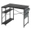 Levede L-Shaped Gaming Corner Desk w/ 2 Shelves 9