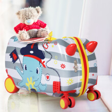 Dekko 17' ' Kids Luggage Ride On Suitcase on