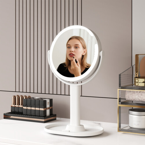 Emitto 10X Magnifying Makeup Mirror Round 360