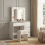 Levede Vanity Makeup Dressing Table White with 1
