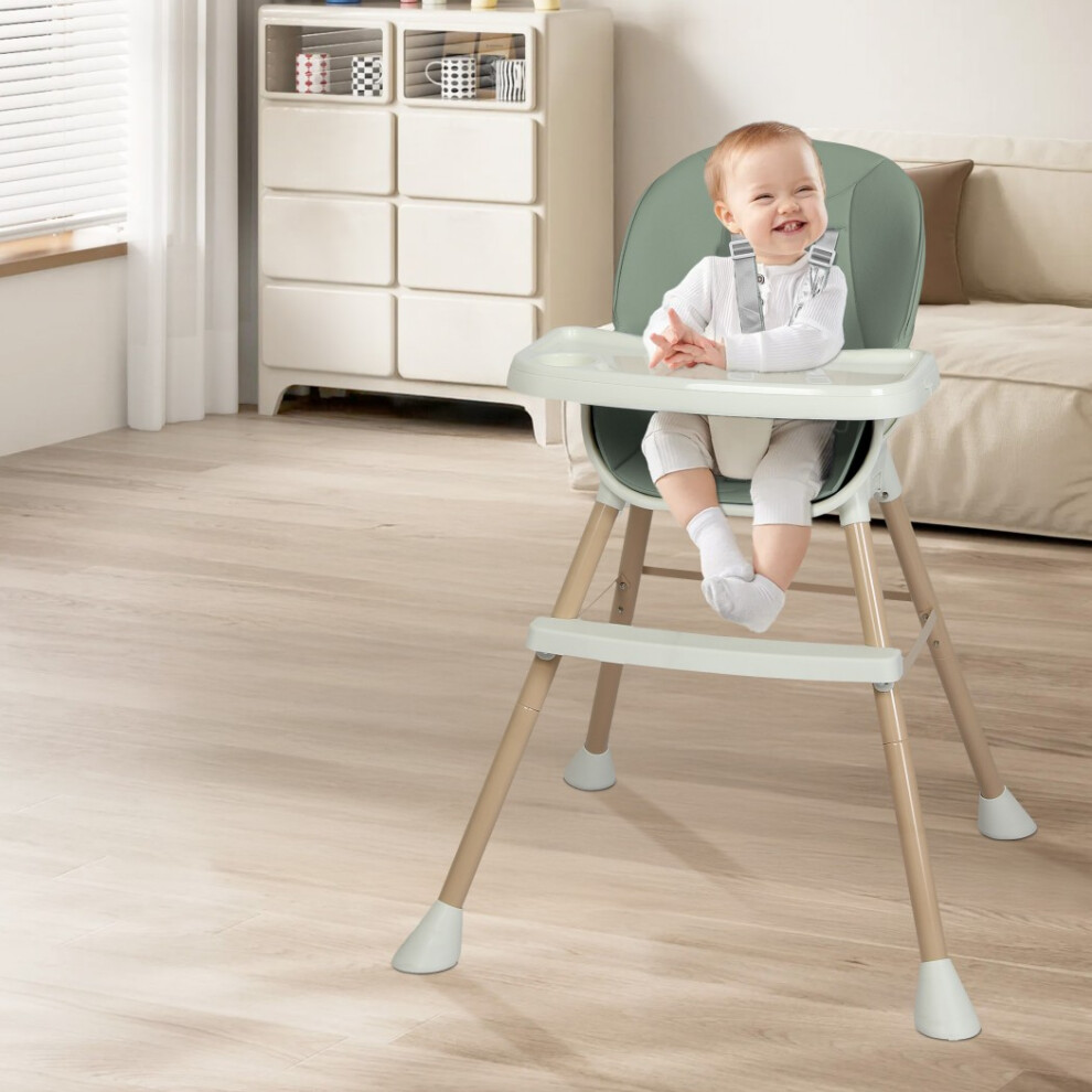 Dekko Baby High Chair Safe Feeding 6-In-1