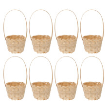 8St Rustieke Bamboe Mand Voor En Picknick Outdoor