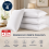 Imperial Rooms (4-Pack Stripe Pillows) Luxury Hotel Quality Stripe Pillow For Bed, Sleeping Standard Size UK 1
