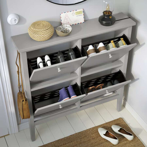 IKEA GULLABERG Shoe Cabinet 105x22x107cm 2