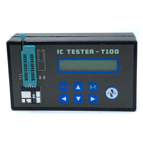 Handheld Rechargeable LED Integrated Circuit Tester Transistor Diode Triode Tester Digital Transistor IC Chips Detector 2