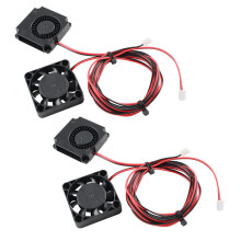 2X 4010 Fans 24V Extruder Hot End Fan and 24V Turbo Fan for 3 / 3 Pro 3D Printer