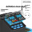 Display Soldering Station 200W Rapid Heating Dual Workstations for C210 C115 Handles EU PLUG 1