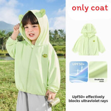 (Green,80)Top de protección solar para bebés con protector UV y capucha para bebés y niños pequeños