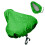 2-pack waterproof saddle cover with drawstring / Rain cover for bicycle saddle MultiColor 2