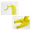 2X  Plastic Banana Hanger Floor Type Fruit Holder Rack Kitchen Storage Organizer Fruit Tool Kitchen Accessories 6