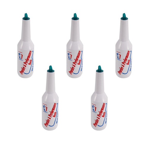5X Flair Bartender Bartending Practice Bar Pub Bottle Wine Cocktail Shaker - White