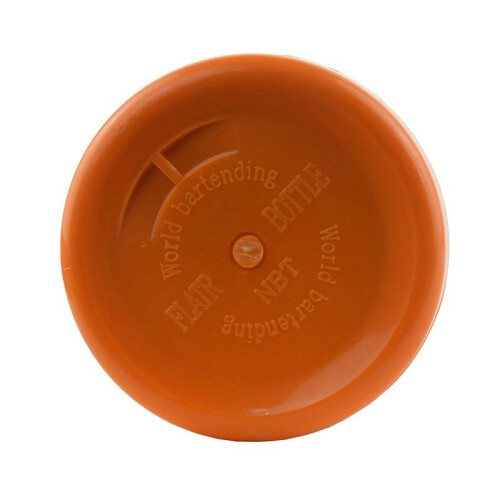 4X Flair Bartender Bartending Practice Bar Pub Bottle Wine Cocktail Shaker - Orange 1
