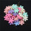 90Pcs Random Color Plastic+Metal Flower  Wire Loop DIY Needle Threader Stitch Insertion Hand Machine Sewing Tool 7