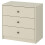 IKEA GURSKEN 3 Drawer Chest 69x38x67cm 1