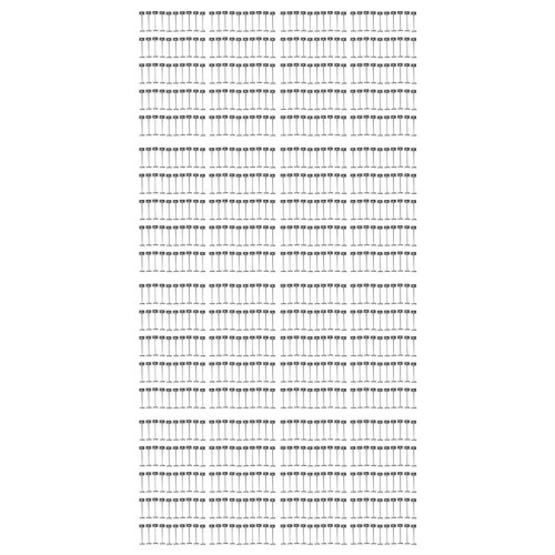 800Pcs Tile Leveling System for Tile Laying Reusable Steel Needles Flooring Replaceable Pin Tiling Construction Tools