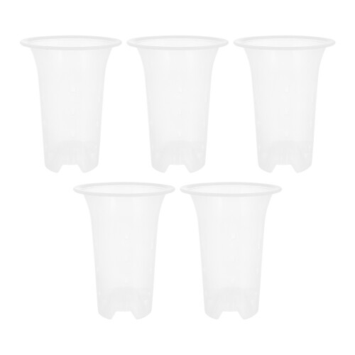 5St Duurzame Plastic Orchidee Voor En