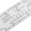 4X Essential EKG Ruler Pocketcard in English 6