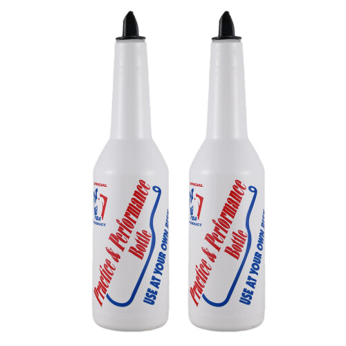 2X Flair Bartender Bartending Practice Bar Pub Bottle Wine Cocktail Shaker - White
