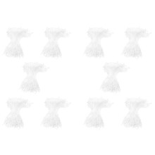 5000 Pieces White Snap Lock Pins Loop Price Tag Fastener 5 Inch 130mm
