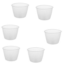 Plastic 120Ml Electric Cooker Rice Measuring Cup 12Pcs Clear White