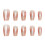 30PCS Blush Cat Eye Fake Nails, Durable Design 4