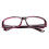 2X Plastic Full Rim Frame Clear Lens Glasses Spectacles Black  for Women 4