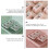 12St Stevige Quilt Fastener Clips Groen Antislip Ontwerp 6