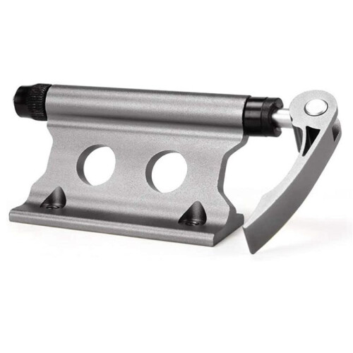 2X Bicycle Fork Mount Bike Block Fork Mount Front Wheel Fork Fixing Holder Cycling Fork Rack Accessories,Titanium 1