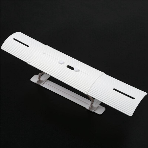 2X Adjustable Air Conditioner Cover Windshield Air Conditioning Baffle Shield Wind Guide 2