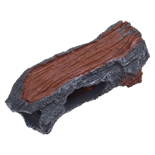 3X Aquarium Decoration Cave Artificial Wood Tree Trunk Root Spawning Ground Cave 1