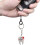 80 Pcs Keychain Key Ring Hang Tooth Shape Cute Dental Gift 3