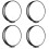 4pcs 40cm Round Universal Portable Speedlight Softbox Flash Diffuser -Top Soft Box for Camera 1