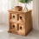 Mercers Furniture Corona 2x2 CD Storage Unit Solid Wood Pine 1