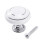 5 X Ceramic Door/Wardrobe/Cabinet/Cupboard Knob Handle Drawer White 2