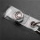 4X  Retractable Yo Yo Key Ring PULL CHAIN Belt Clip ID CARD Holder Ski Pass - Black 8