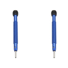 2X 4 Prongs 2.75mm Blades Precision RM Screwdriver for Watch Change Rubber Strap Band Bezel Case