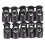 Diameter 8 mm Hole, Cord Cord Stopper Laces Snap Hook, Black, 50 Pcs 8