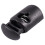 Diameter 8 mm Hole, Cord Cord Stopper Laces Snap Hook, Black, 50 Pcs 7