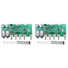 2X Digital Microphone Amplifier Tone Board PT2399 Karaoke Reverb Preamplifier Board Dual AC12-15V
