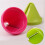 2X Kitchen Gadget Funnel Vegetable Radish Cutter Shred Spiral Device 8