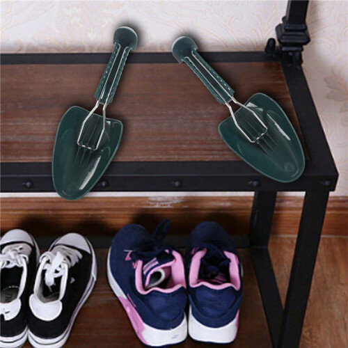 4X Shoe Tree Men Plastic Green 1