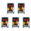 5X 200W Speaker Crossover 2 Way High-Low 8 Ohm Frequency Divider for 10 Inch Speaker 1