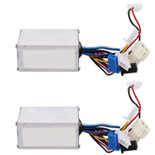 2X 24V 250W Electric Bike Motor Brushed Controller Box for Electric Bicycle Scooter E-Bike Accessory