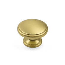 (38mm Knob) Brushed Brass Handles & Knobs