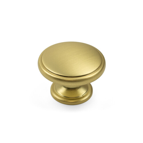 (38mm Knob) Brushed Brass Handles & Knobs