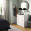 IKEA HAUGA 3 Drawer White Chest 70x46x84cm 1