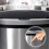 NETTA NETTA 50L Stainless Steel Sensor Bin - Silver 6