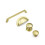 (160mm Handle) Brushed Brass Handles & Knobs 17