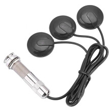 4pcs Guitar Pickup 3X Piezo Pickup Transducer for Acoustic Guitar Ukulele Mandolin Instruments