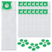 15 PCS 5093AM Vacuum Filter Bags for Sebo AeraPure C/G/X Series 300/350 Mechanical, 370 Comfort Upright Vacuum Cleaner